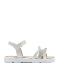LELLI KELLY LKCA5544 ESTER BIANCO/ARGENTO SANDALS