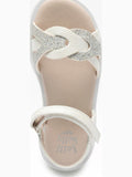 LELLI KELLY LKCA5544 ESTER BIANCO/ARGENTO SANDALS