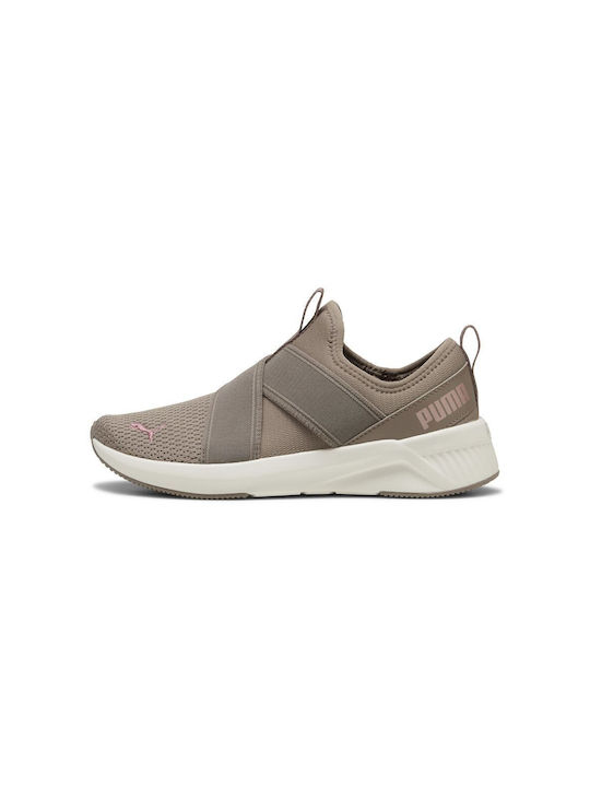 PUMA 311471 19 Softride Harli Slip On WNS Γυναικεία Sneakers Mouse Gray