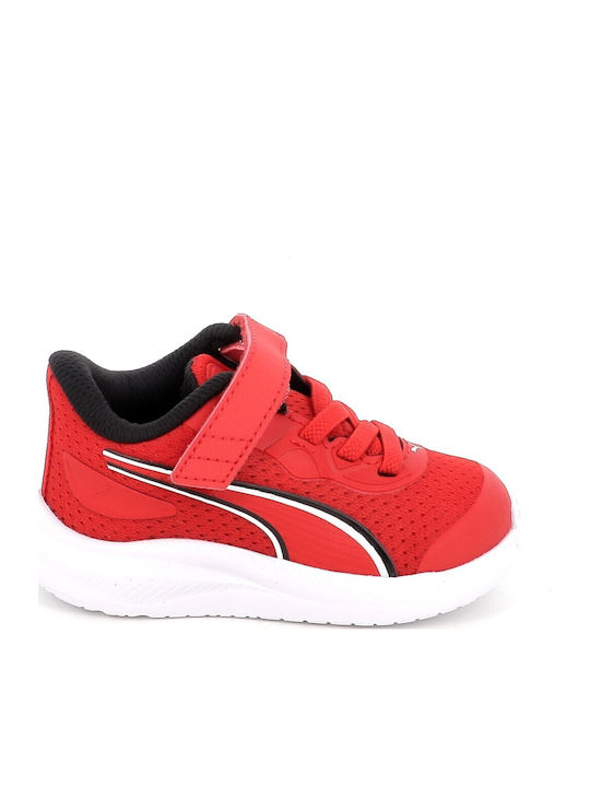 PUMA 312415 14 Skyrocket 2 AC+INF Παιδικά Sneakers Red Black