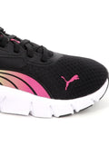 PUMA 313847 01 FlexFocus Lite Mode Blaze Fade jr black pink opal sneakers