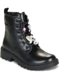 GEOX J9420G 000CN C9240 Black Multicolor Booties