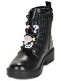 GEOX J9420G 000CN C9240 Black Multicolor Booties