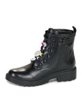 GEOX J9420G 000CN C9240 Black Multicolor Booties