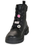 GEOX J660KH 0003W C9999 Black Karsyn Girl Booties