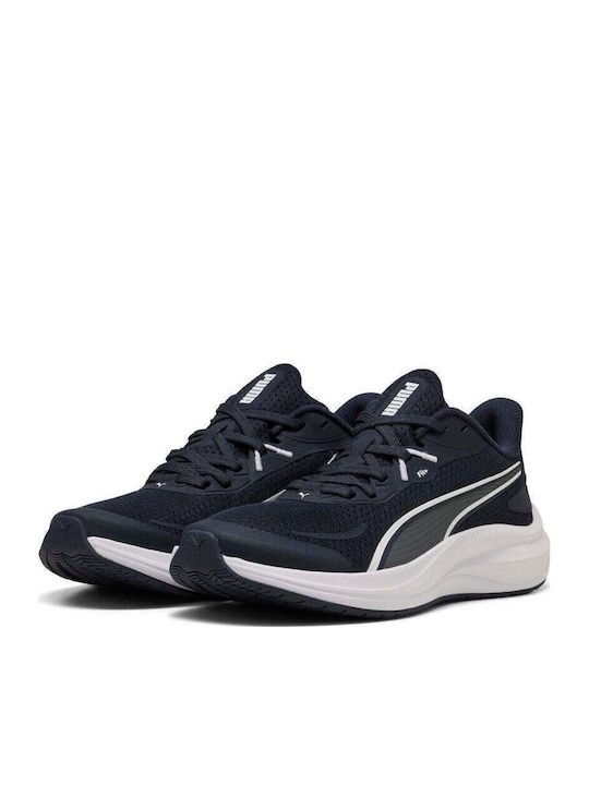 PUMA 312413 13 Skyrocket Lite 2 JR Παιδικά Sneakers Navy White