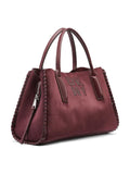 DKNY R62DMI98 AWN Bordeaux Josie Satchel Bag