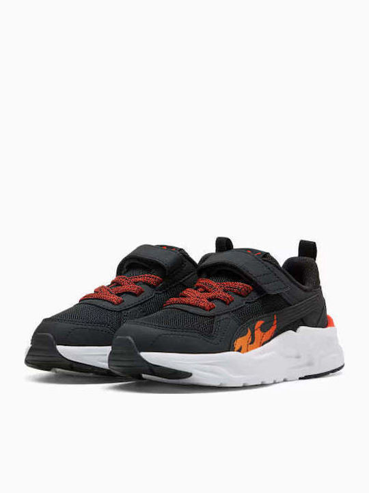 PUMA 407737 01 Trinity 2 LT Sparks  BLACK-PAPAYA SNEAKER