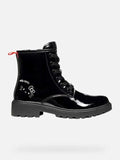 GEOX J6620F 000HH C9999 Black Casey Girl Booties