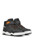 GEOX J467RA OMEFU C0038 PEARTH BOY BLACK/ORANGE BOOTS