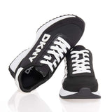 DKNY K3316990 Niva Lace Up Sneakers - Black/White