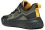 GEOX J65P7F 01454 C0454 Dark Green Black Sneakers