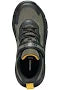 GEOX J65P7F 01454 C0454 Dark Green Black Sneakers