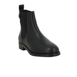 TOMMY HILFIGER FW0FW08184 STUD LEATHER LOW CHELSEA BOOTS BLACK