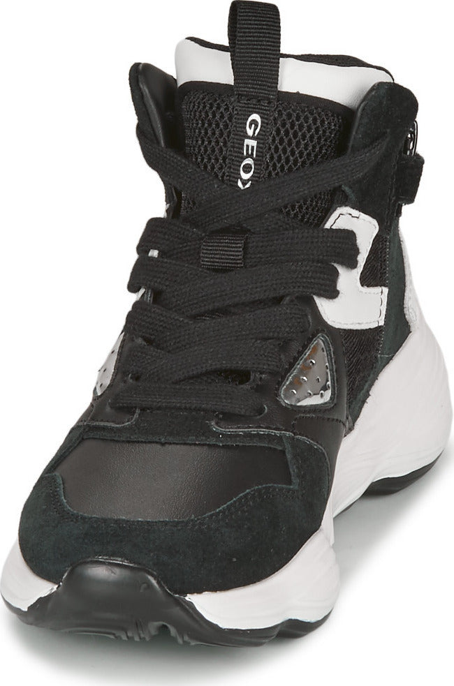Geox Παιδικό Sneaker High Bubblex για Κορίτσι Μαύρο Κωδικός: J04CNA 05422 C0504